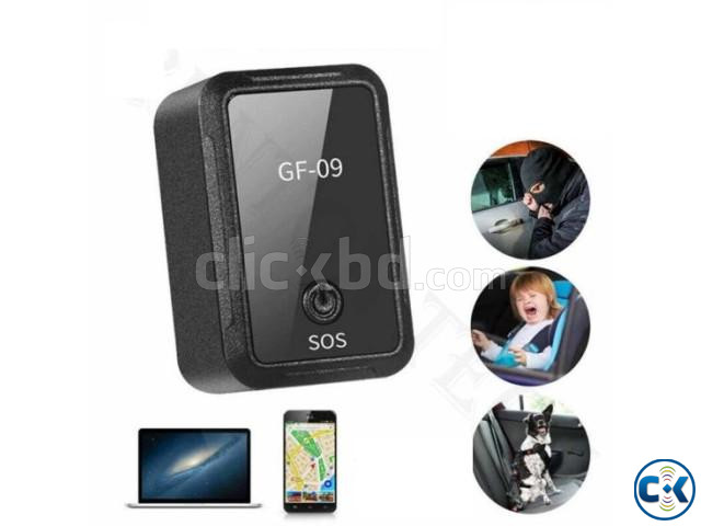 GF09 Magnetic Mini GPS Tracker Voice Control Tracking Device large image 0