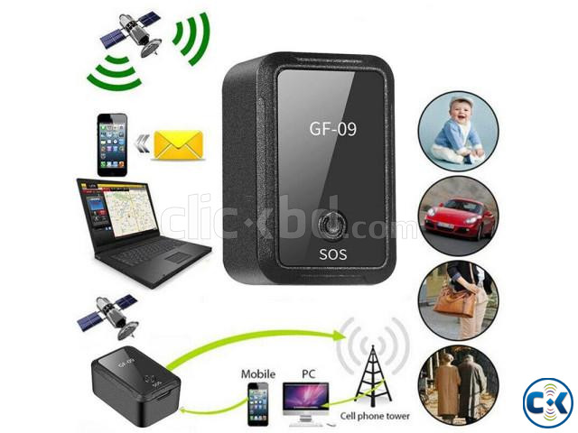 GF09 Magnetic Mini GPS Tracker Voice Control Tracking Device large image 4