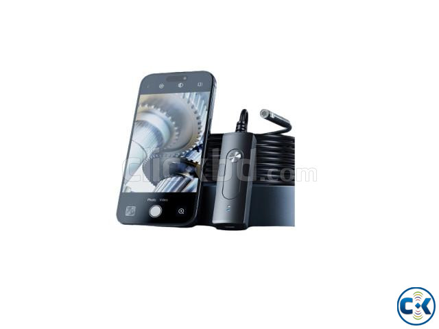 AR83 WIFI Industrial Endoscope Camera HD 8mm Dual Lens IP67 large image 0