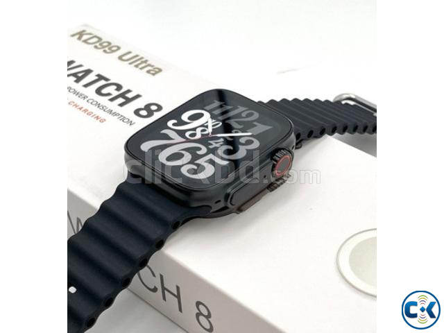 KD99 Ultra Smartwatch 1.99 Inch Waterproof Wireless Charging large image 2