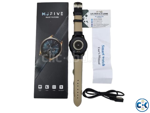 MJFive Smart Watch 1.3 inch Full Touch Display large image 1