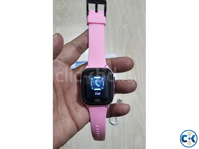 Smart2023 C005 GPS Calling Kids Watch With Camera Pink large image 3