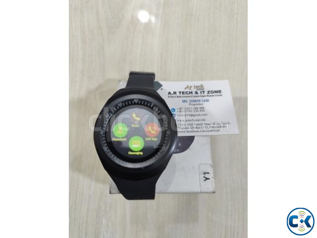 Y1 Smart watch Touch Round Display Call Sms Camera Bluetooth large image 2