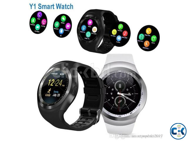 Y1 Smart watch Touch Round Display Call Sms Camera Bluetooth large image 4