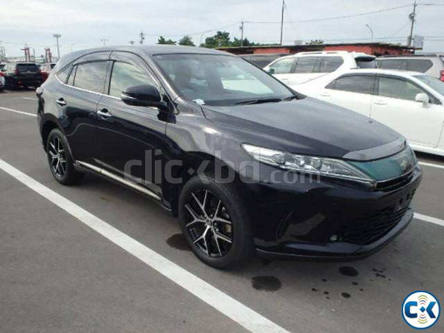 TOYOTA HARRIER PROGRESS BLACK BLUE PACKAGE 2019 MODEL large image 0