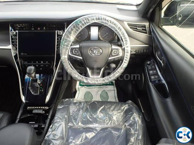 TOYOTA HARRIER PROGRESS BLACK BLUE PACKAGE 2019 MODEL large image 2