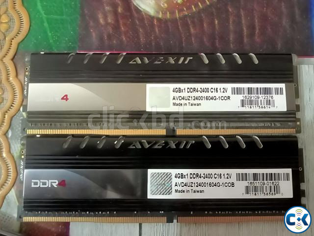 Avexir RGB 8GB 4 4 8GB DDR4 2400MHz RAM large image 0