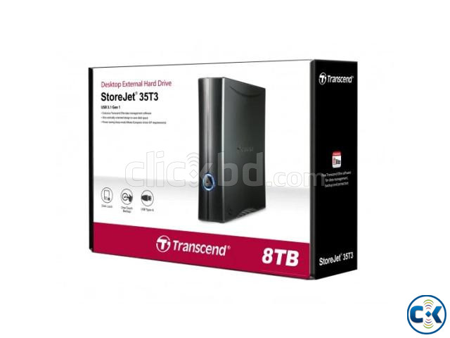 Transcend 8TB StoreJet 35T3 External Hard Disk Drive HDD  large image 0