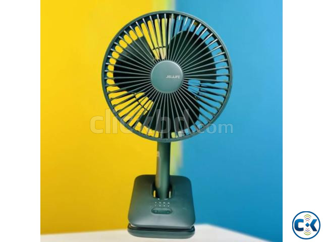 JISULIFE FA13R Rechargeable Clip Fan 8000mAh  large image 0