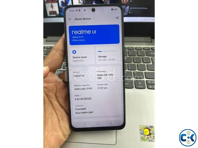 Realme c55 8 128 fullbox  large image 2