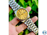 Beautiful SEIKO 5 Diamond Cut Dial Sunburst Automatic Watch