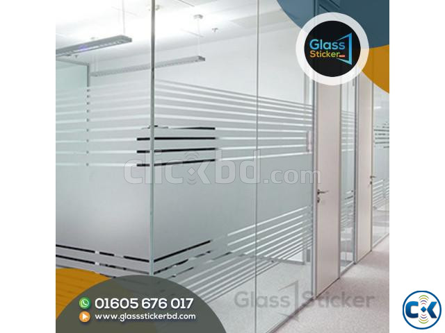 Frosted Sticker Glass Design Price In Bangladesh large image 2