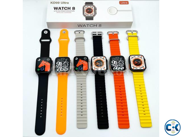 KD99 Ultra Smart Watch Full Screen Fitness Tracker Smartwatc large image 2