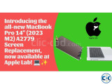 new MacBook Pro 14 2023 M2 A2779 Screen