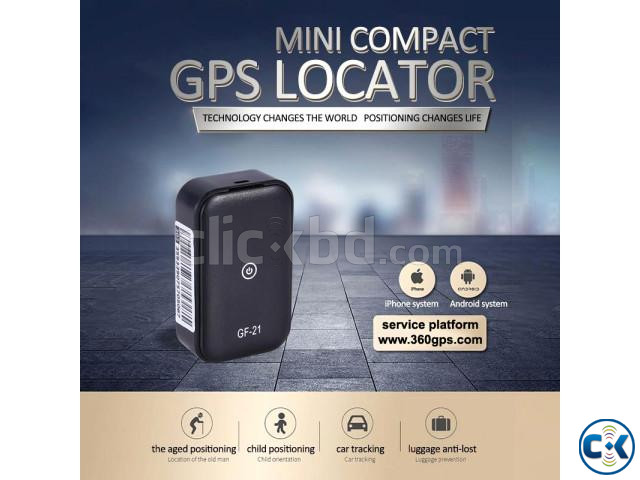GPS Tracker Mini GF21 Voice Location Tracking Devices large image 1
