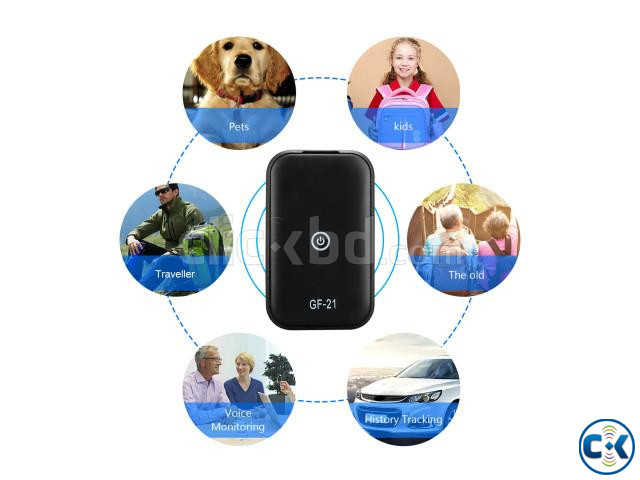 GPS Tracker Mini GF21 Voice Location Tracking Devices large image 2