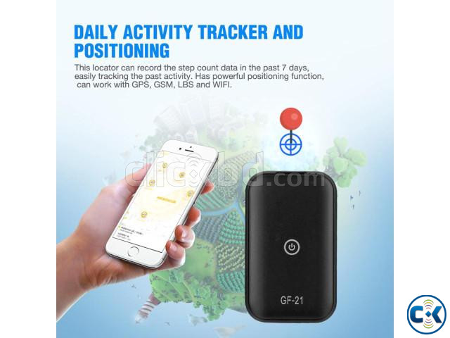 GPS Tracker Mini GF21 Voice Location Tracking Devices large image 3