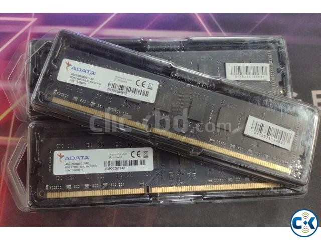 Adata 1600MHz Desktop RAM 1 Year Warranty 8GB DDR3 large image 2