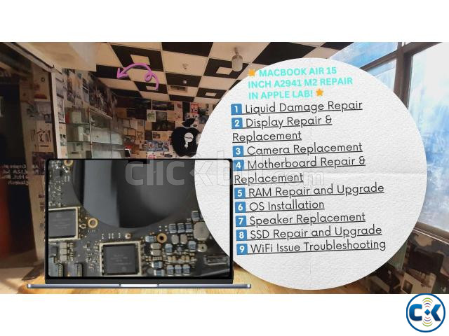 MacBook Air 15 inch A2941 M2 Repair in Apple Lab large image 0