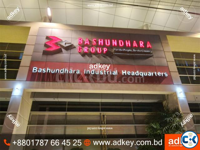 LED Acrylic letter Signage Advertising in Dhaka BD large image 0