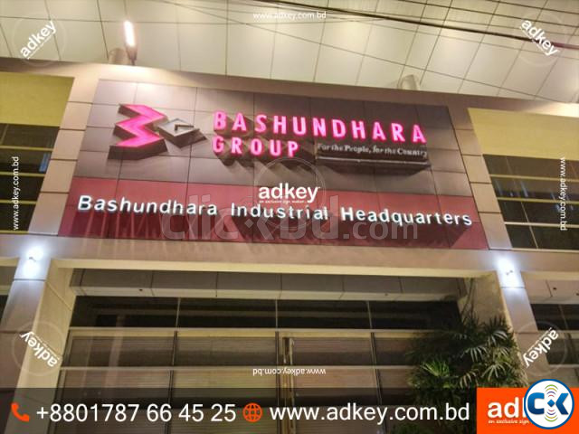 LED Acrylic letter Signage Advertising in Dhaka BD large image 1