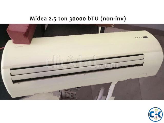 Midea 2.5 Ton 30 000 btu Split AC uttara large image 1