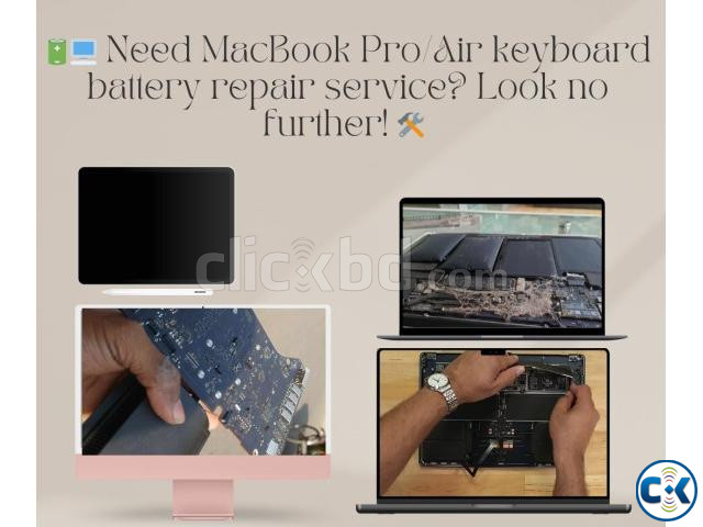 Need MacBook Pro Air or iMac keyboard battery repair service large image 0