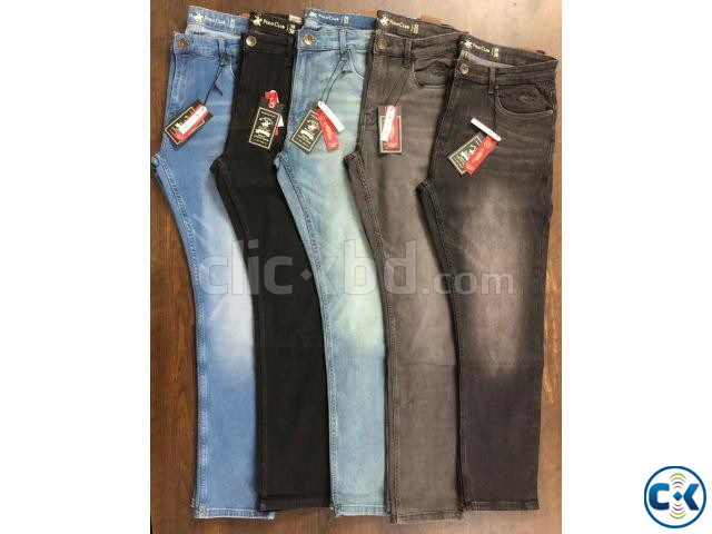 Mens Long Denim Pant large image 0