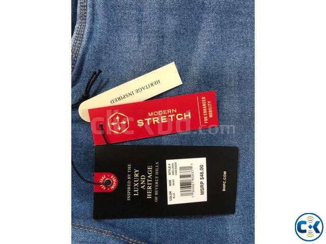 Mens Long Denim Pant large image 1