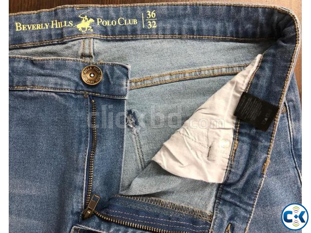 Mens Long Denim Pant large image 4