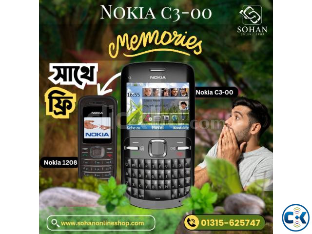 Nokia C3-00 and Nokia 1200 Combo Offer Buy 1 Get 1 Free large image 0