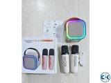 K12 RGB Wireless Karaoke Bluetooth Speaker With Two Micropho