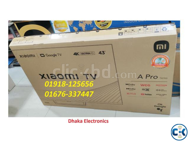 Xiaomi Mi L43M8-A2ME 43 inch A Pro 4K Google TV Official large image 1