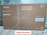 Haier H50P7UX 50 inch HQLED 4K Google TV Price BD Official