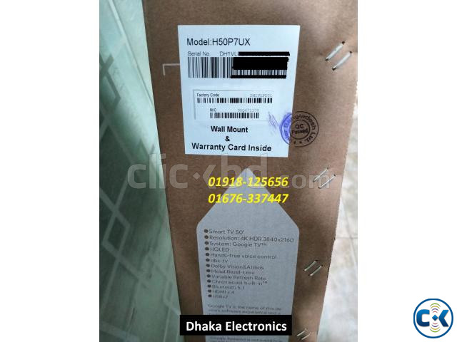 Haier H50P7UX 50 inch HQLED 4K Google TV Price BD Official large image 1