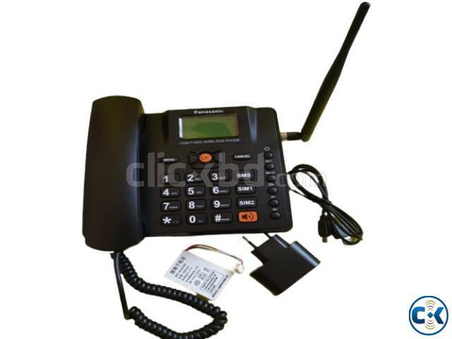 ZT600G Land Phone Dual Sim FM Radio Desk Phone large image 4