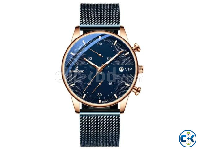 BINBOND MENS CHRONOGRAPHY WATCH large image 1