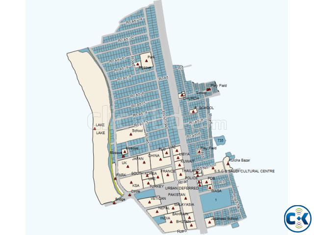 Baridhara Commercial Plot Rajuk  large image 1