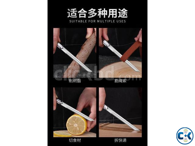 home camping magic pen small portable fruit knife large image 4