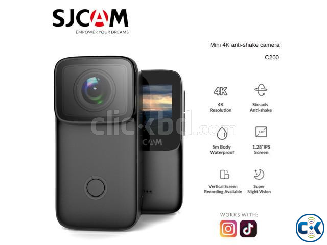 SJCAM C200 Action Camera large image 0