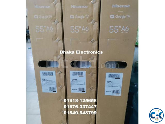 Hisense 55 inch 55A6F3 UHD 4K Android Google TV large image 1