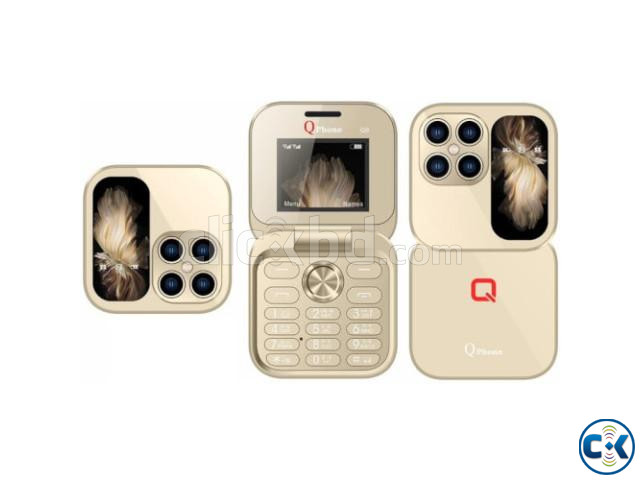 Qphone Q9 Folding Mobile Dual Sim 1.77 Inch Display large image 0
