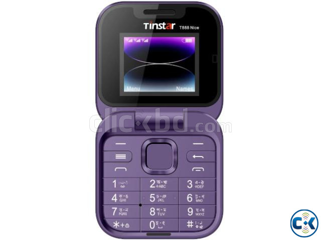 Tinstar T888 Mobile Dual Sim Folding 1.77 Inch Display large image 1