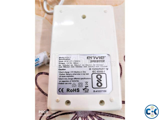 Pencil Battery Charger Fast Smart Charger with AA AAA Batter large image 3
