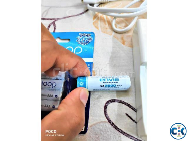 Pencil Battery Charger Fast Smart Charger with AA AAA Batter large image 4