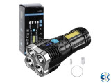 LS03 COB Flash Light Torch 4 Light Rechargeable