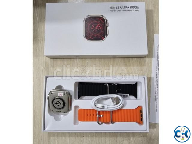 S8 Ultra 4g Smartwatch 1GB RAM Wifi Playstore Single Sim large image 1