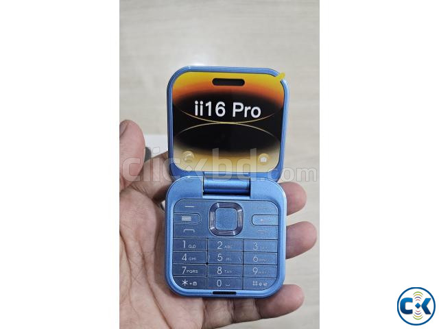i16 Pro Folding Phone Magic Voice Purpel large image 3