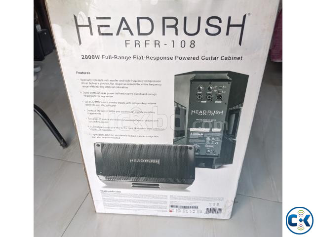 HeadRush FRFR-108 2000W Full-Range Powered Guitar Cabinet large image 3