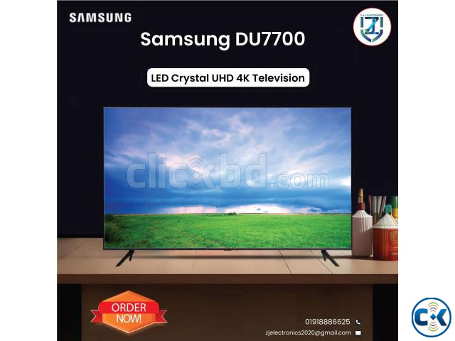 Samsung 43 DU7700 Crystal 4K UHD Smart 2024 LED TV large image 0